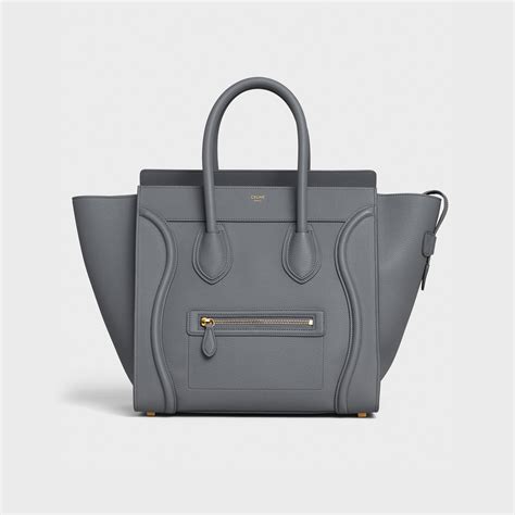 celine baby drummed bag|Micro Luggage bag in baby drummed calfskin .